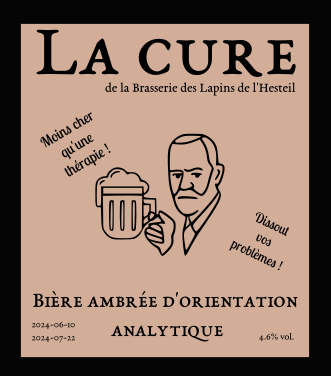 Beer label