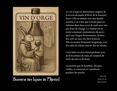 Beer label
