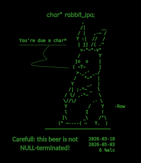 Beer label